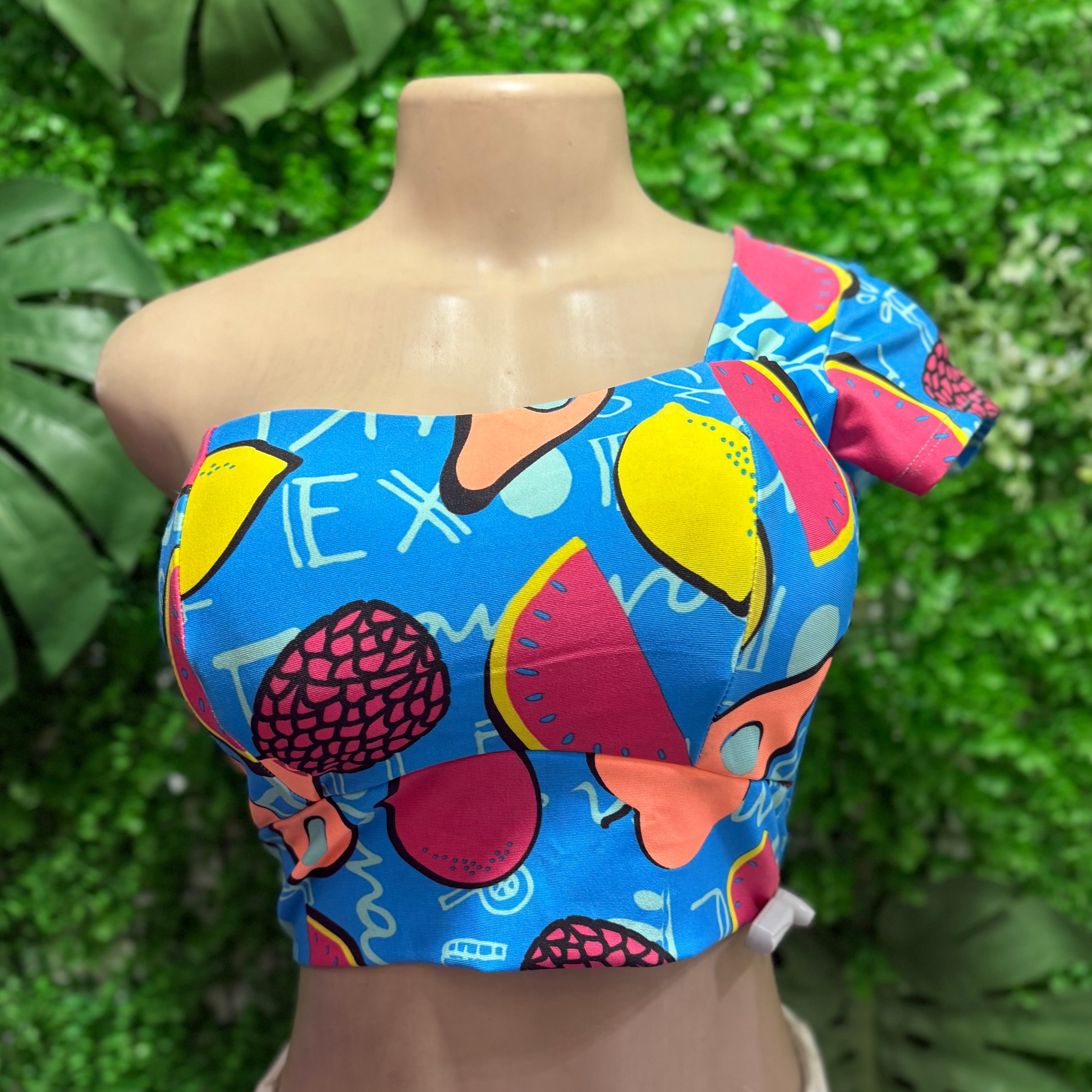 Croptop Estampado fruta