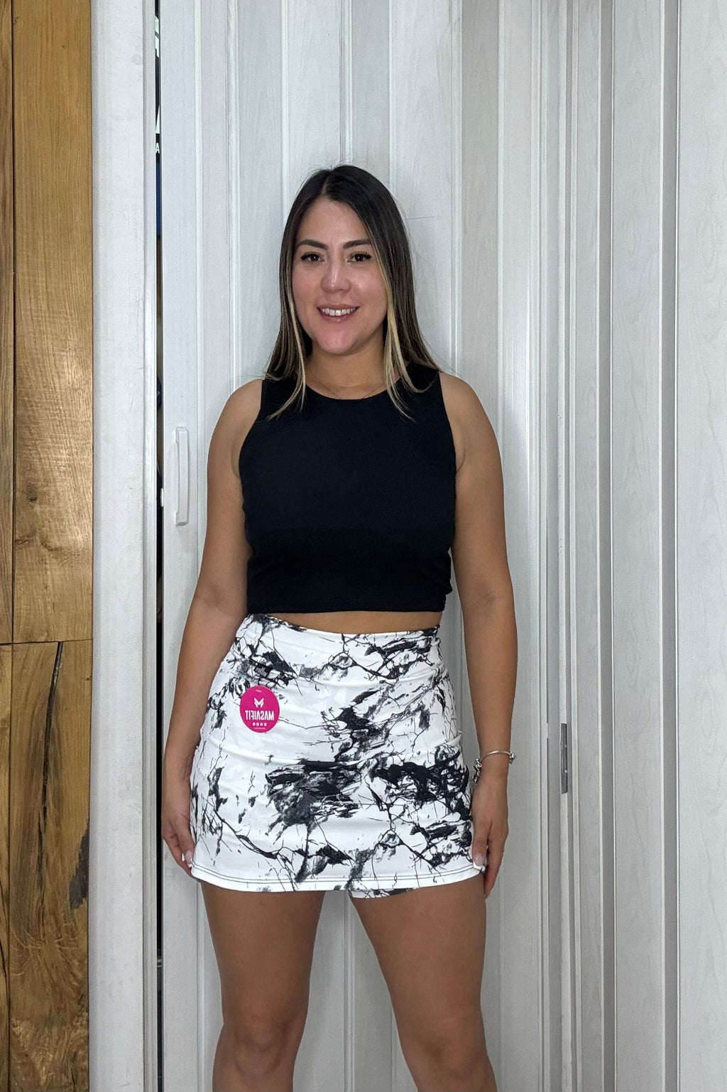 Falda Short Glow Fit - 099