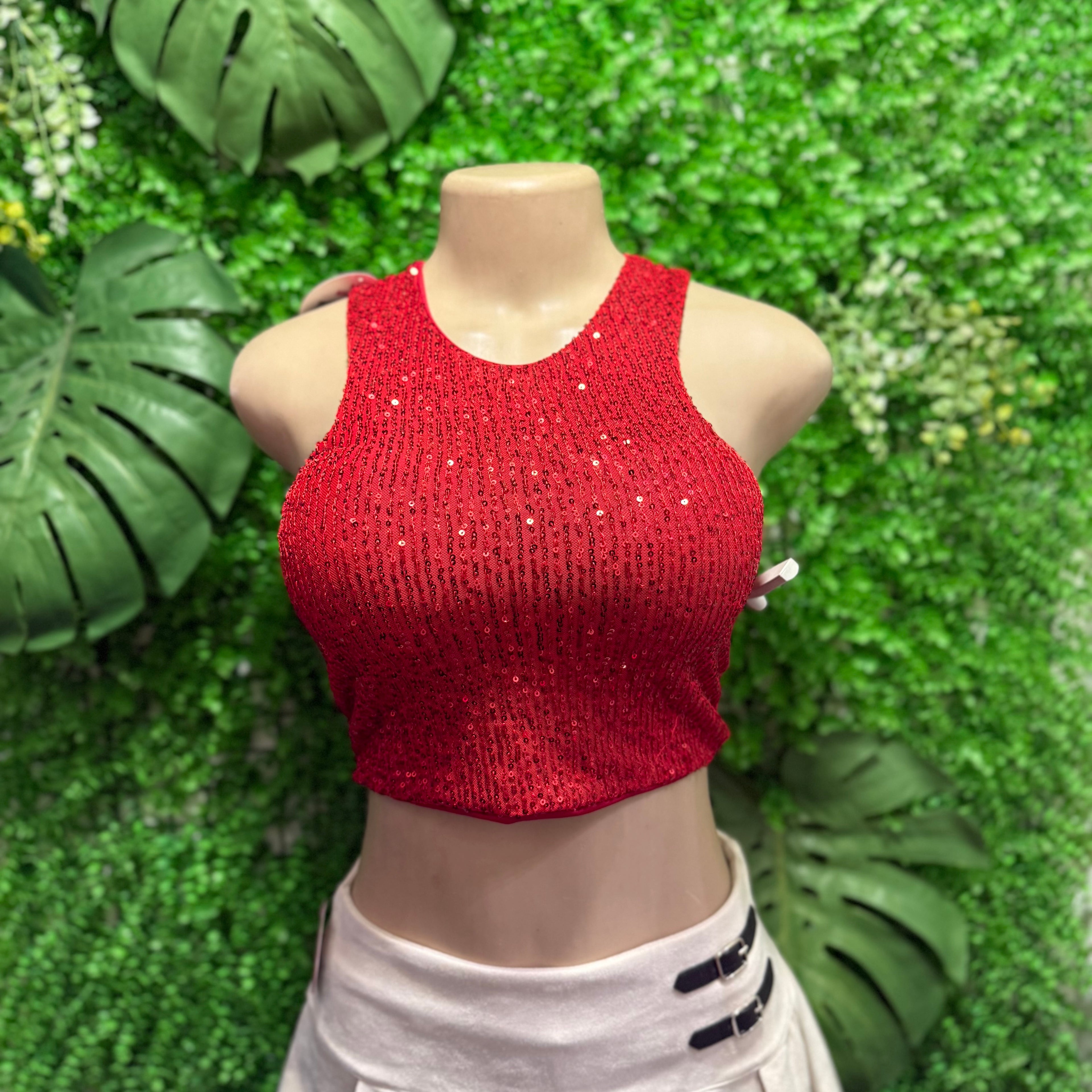 Croptop Rojo