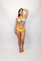 Tanga BUZIOS - Amarillo culote Corte V