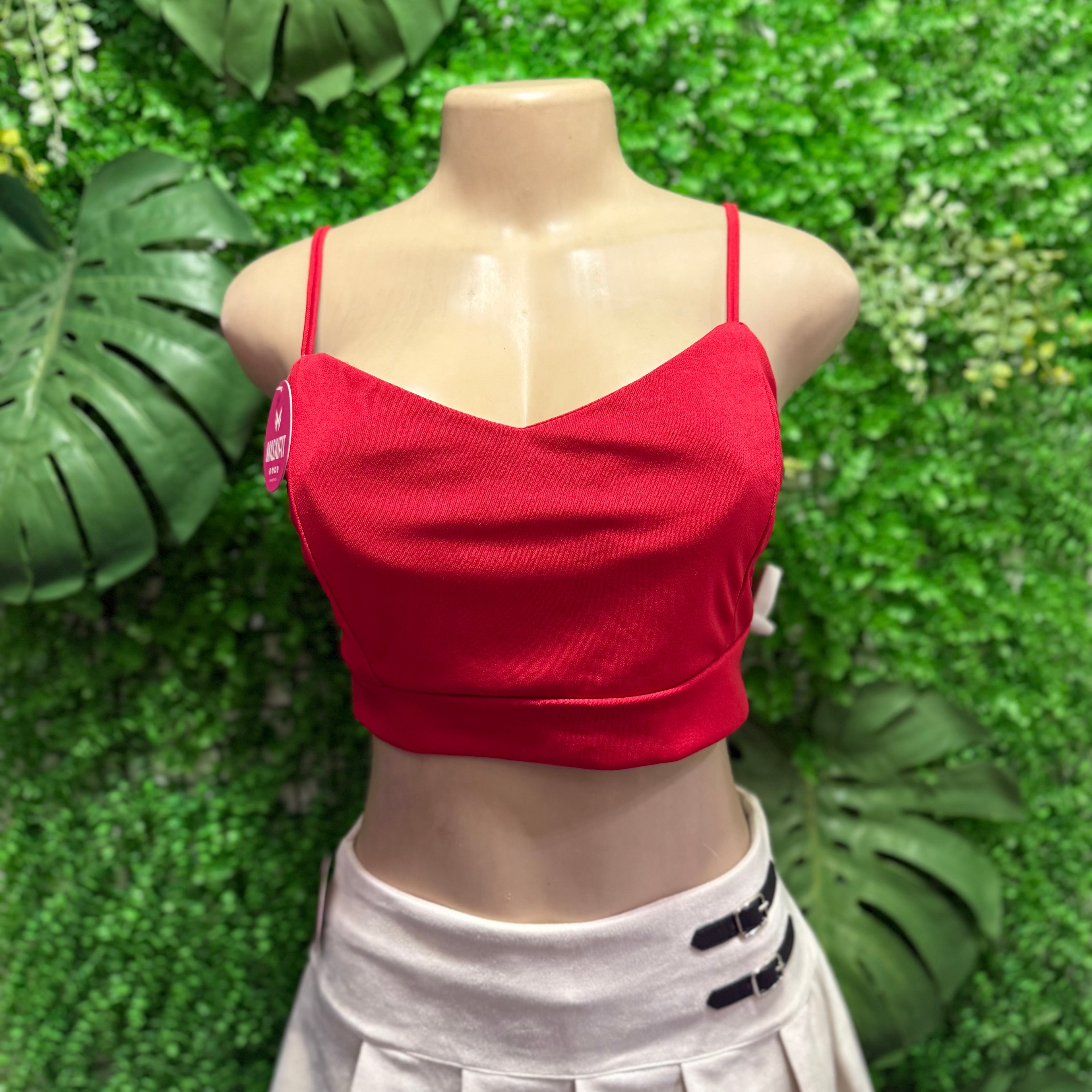 Croptop Rojo