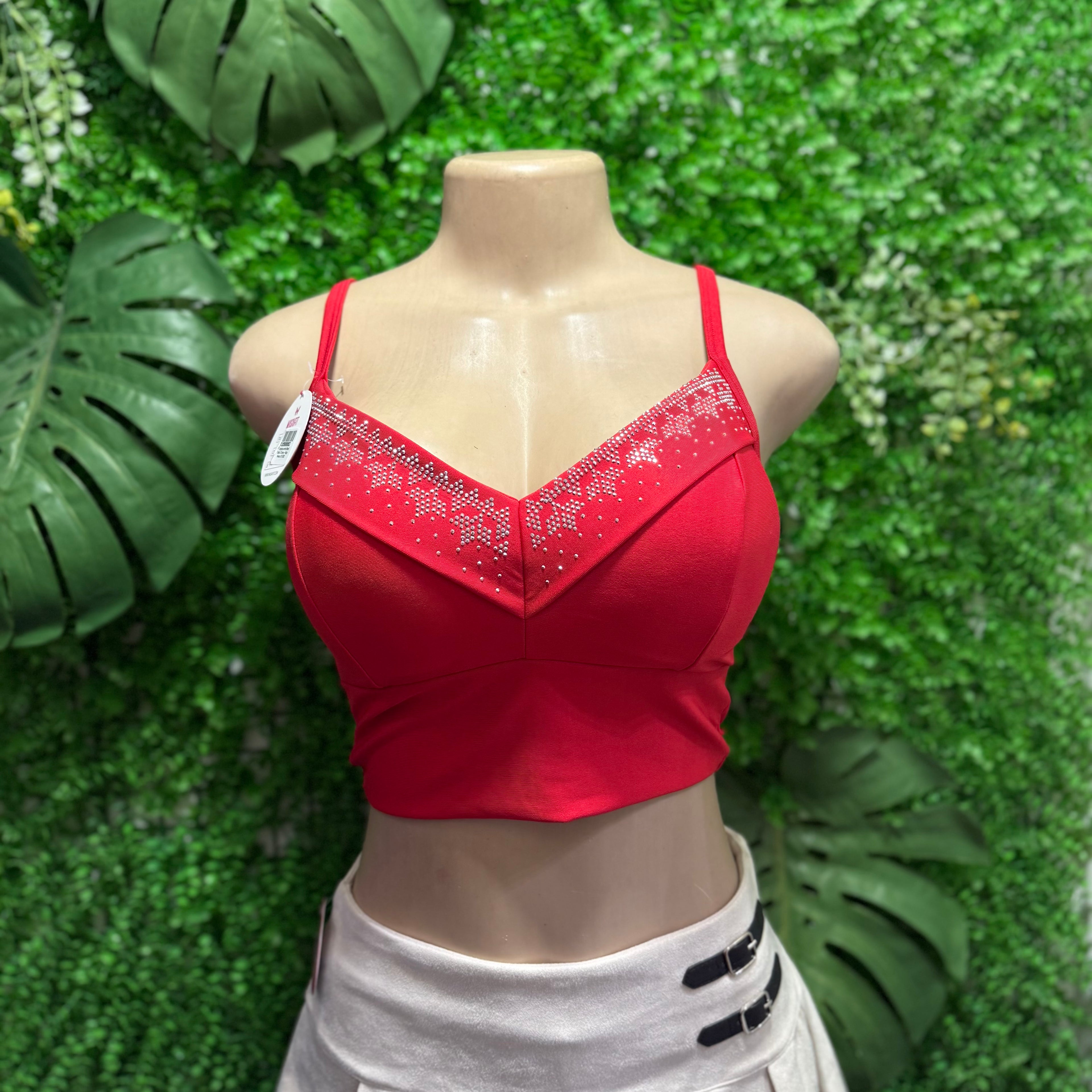 Croptop Rojo
