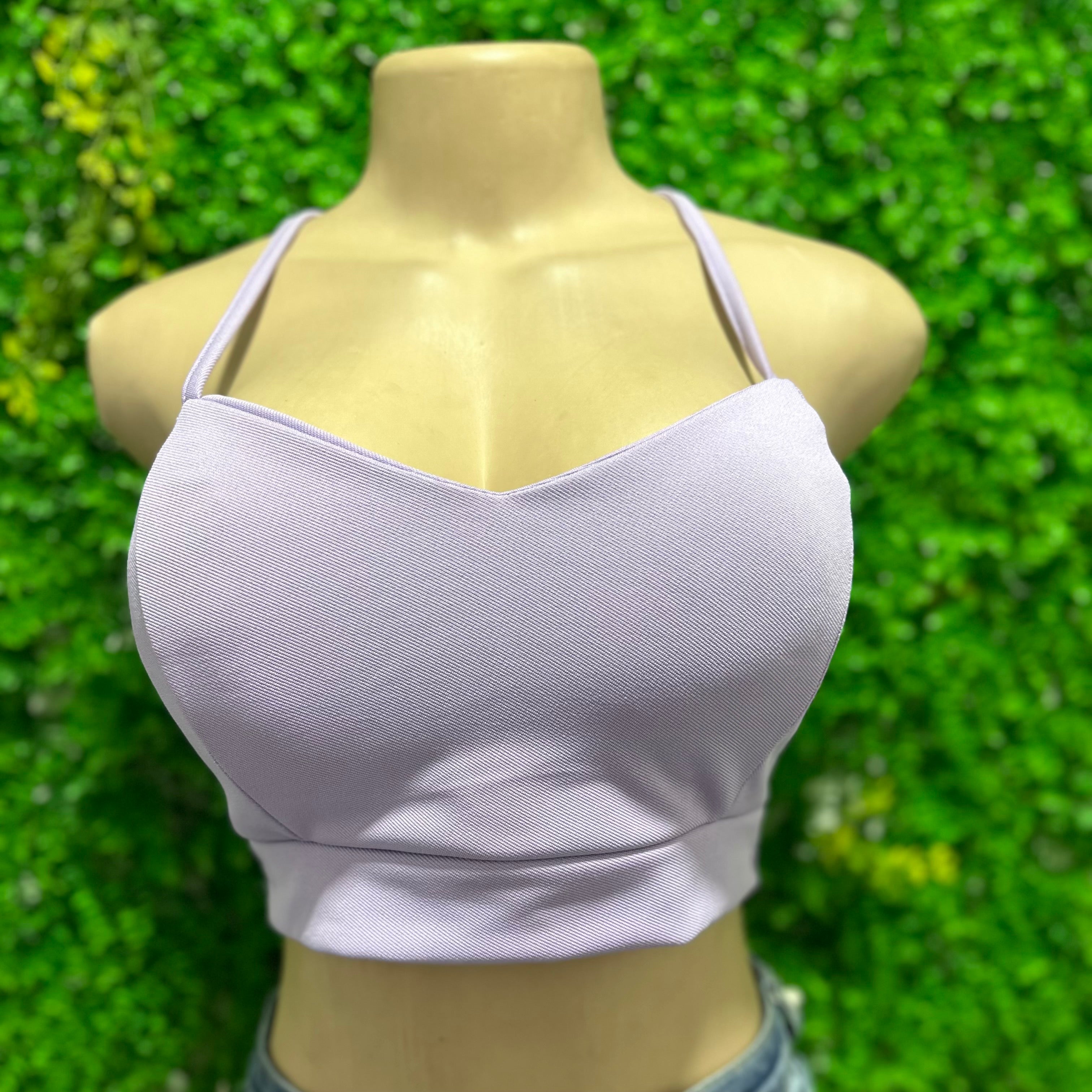 Croptop Lila