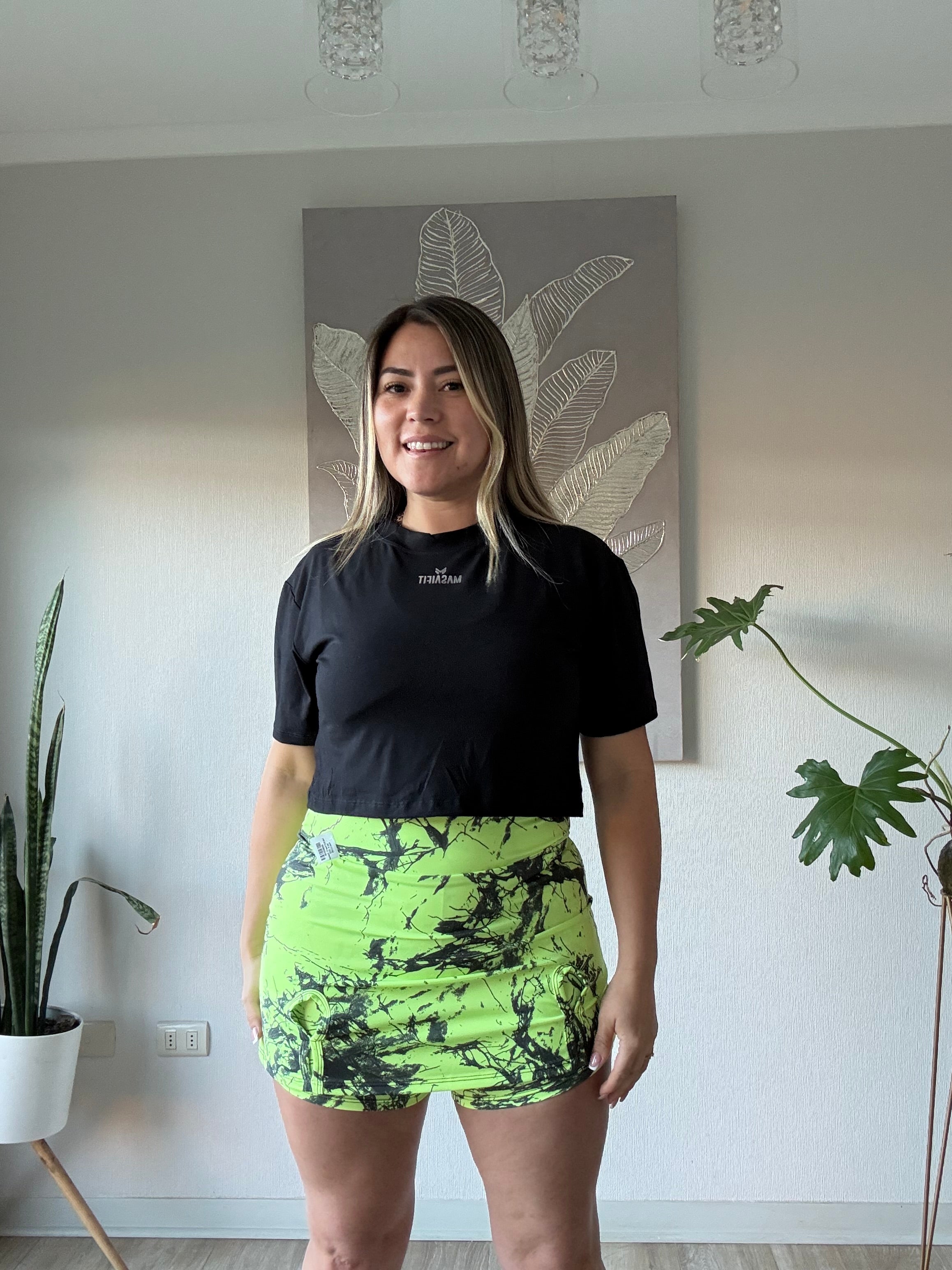 Falda Short Power fit - 0103