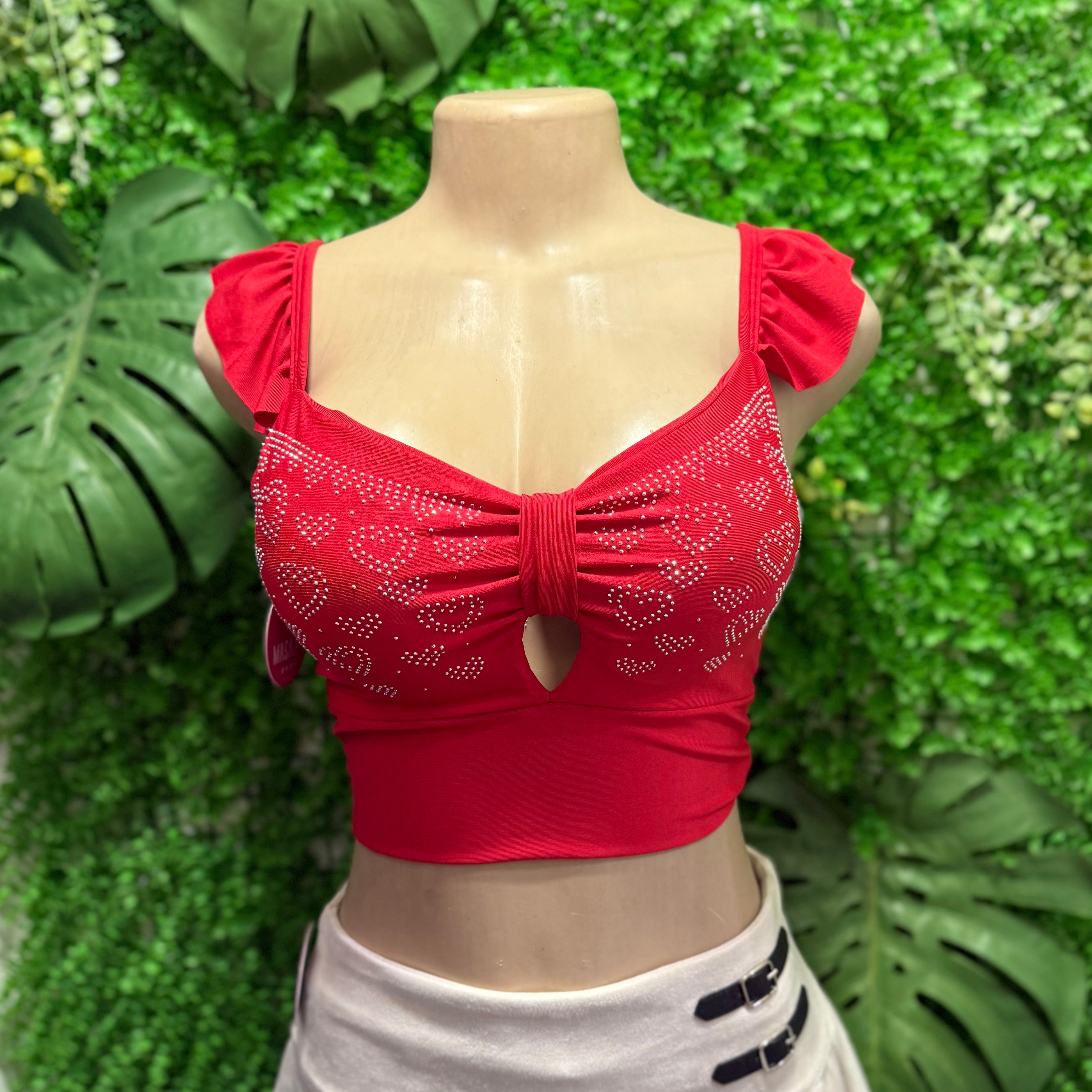 Croptop Rojo