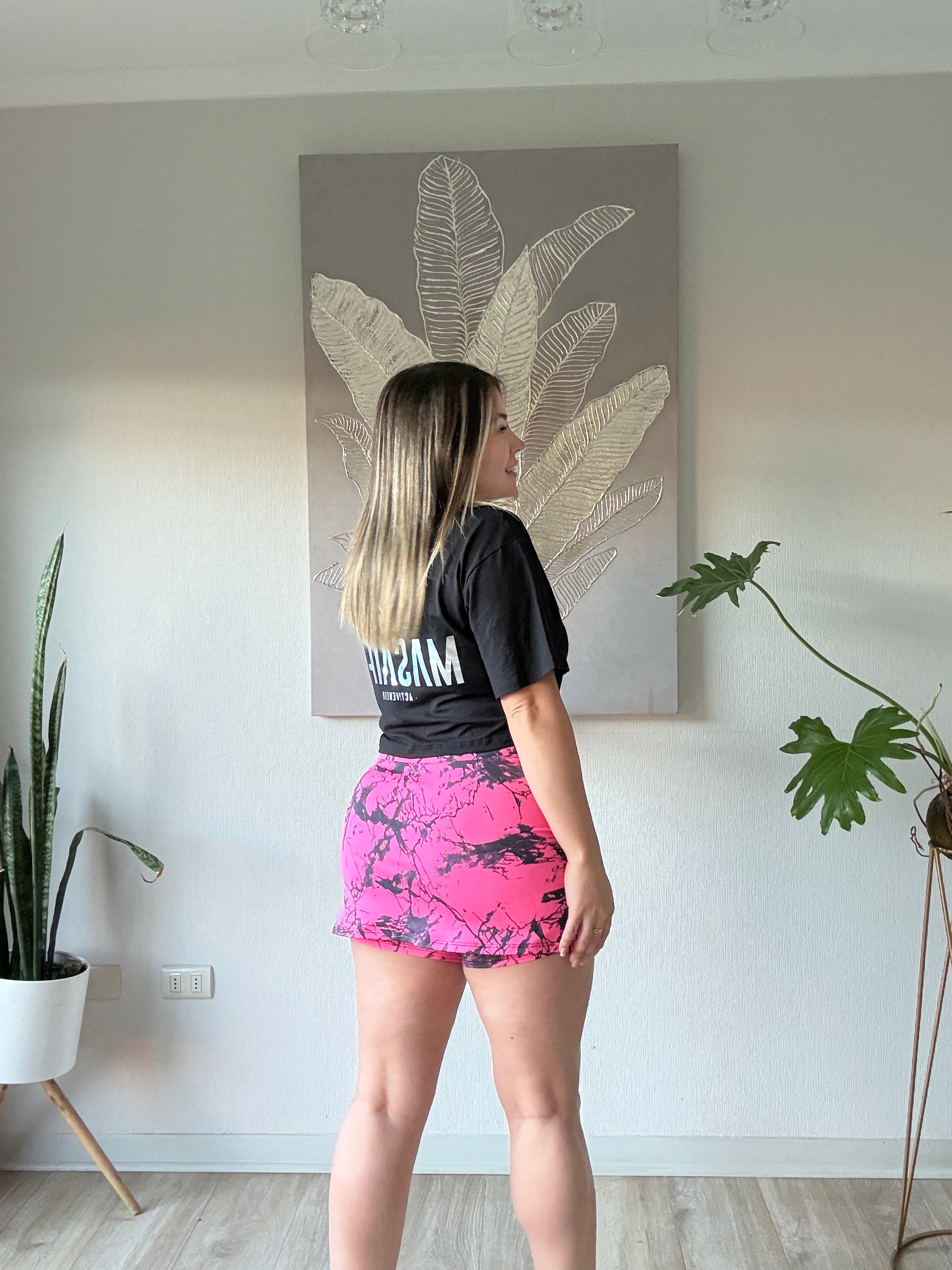 Falda Short Power fit - 0100