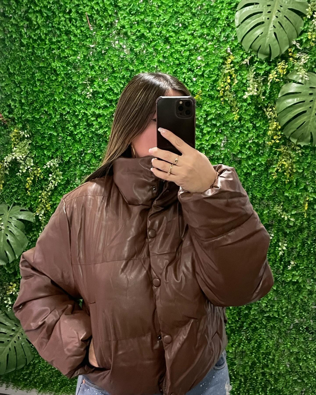 Chaqueta Puffa Manga larga stándar