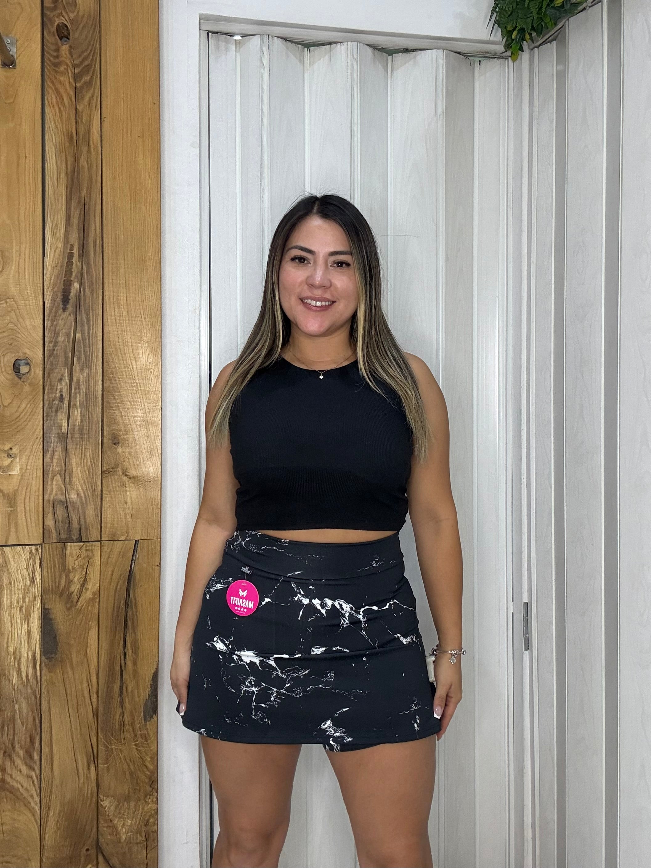 Falda Short Glow Fit