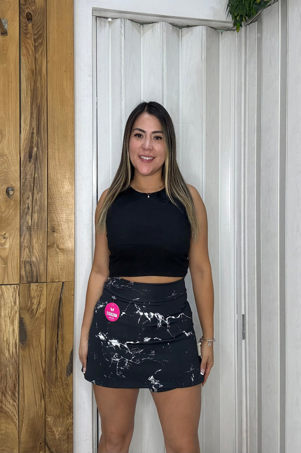 Falda Short Glow Fit - 046