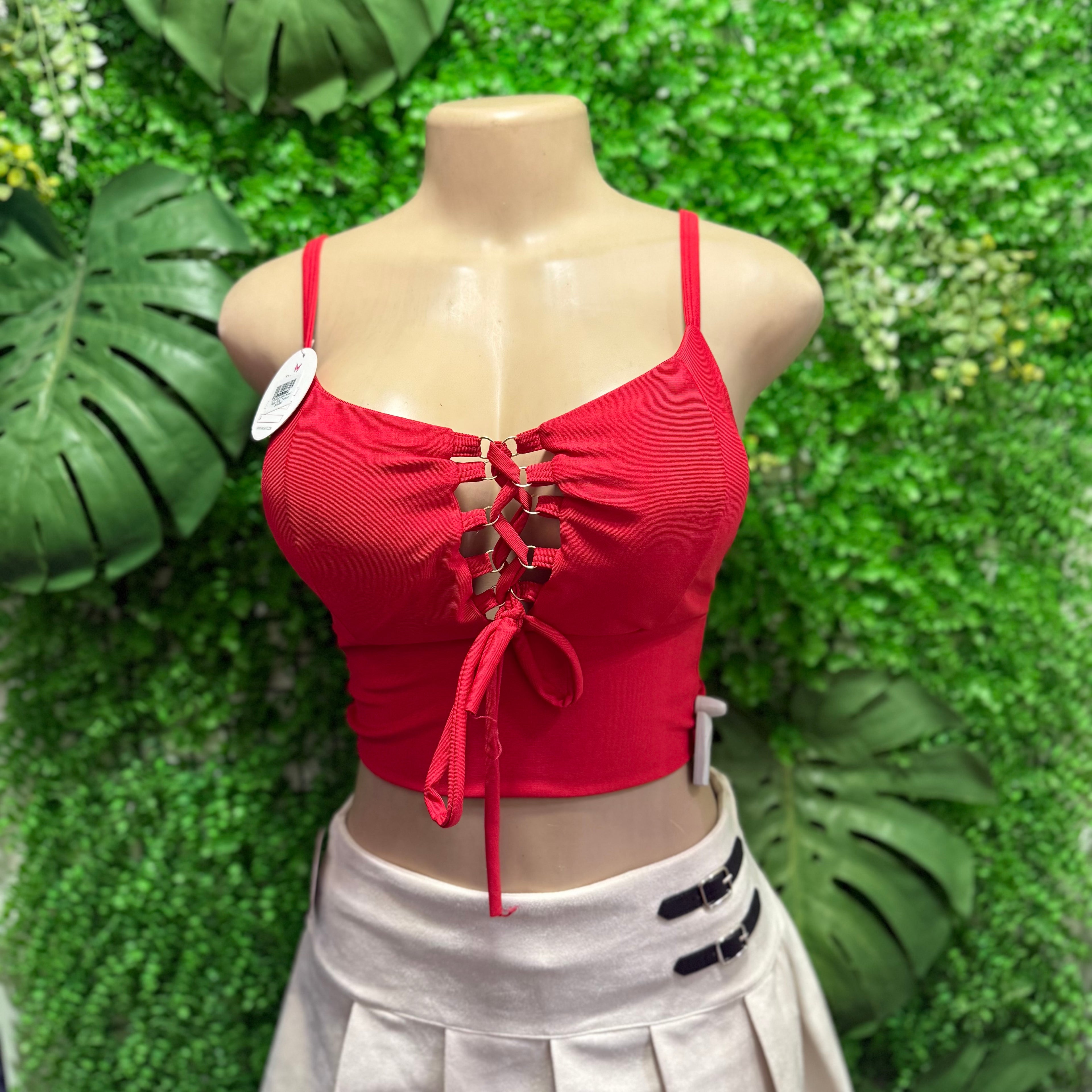 Croptop Rojo
