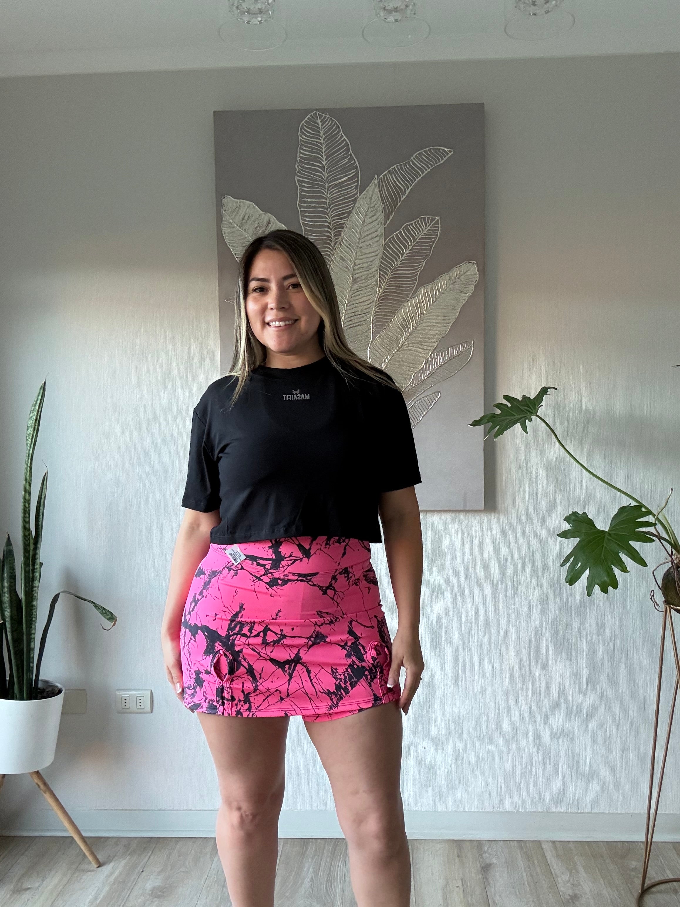 Falda Short Power fit - 0100