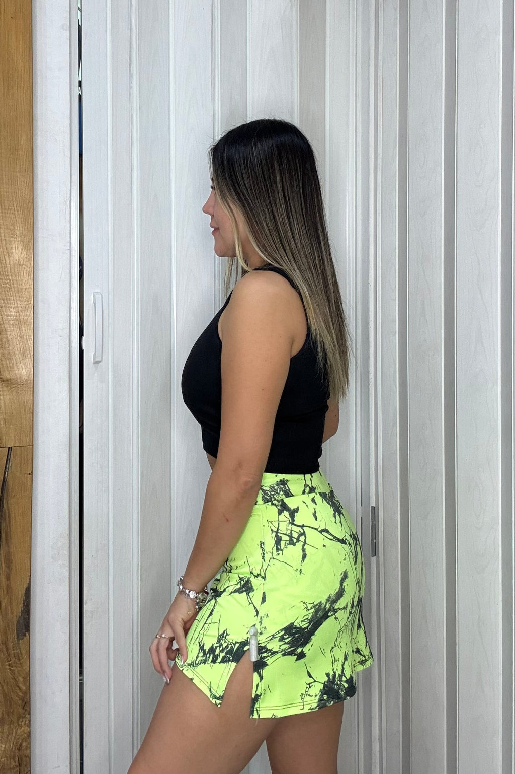 Falda Short Glow Fit - 0103