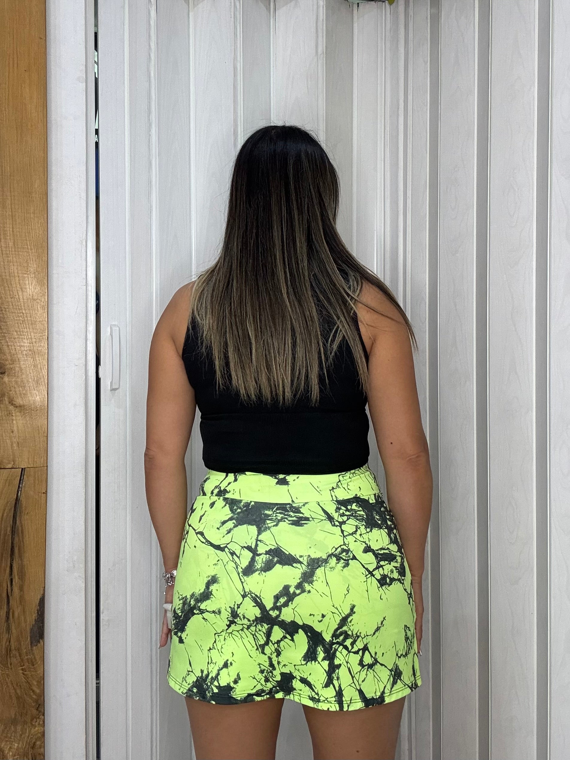 Falda Short Glow Fit - 0103