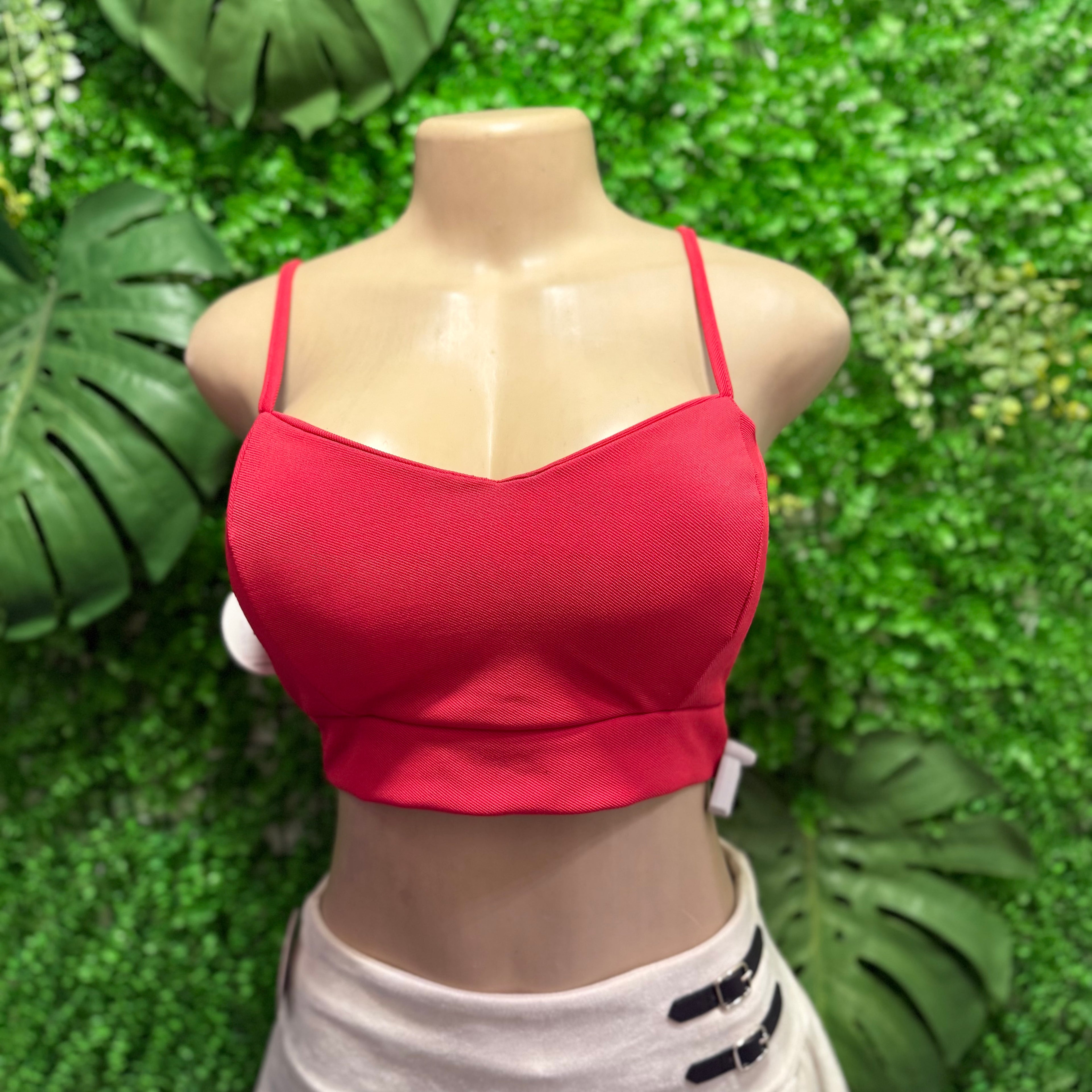 Croptop Rojo