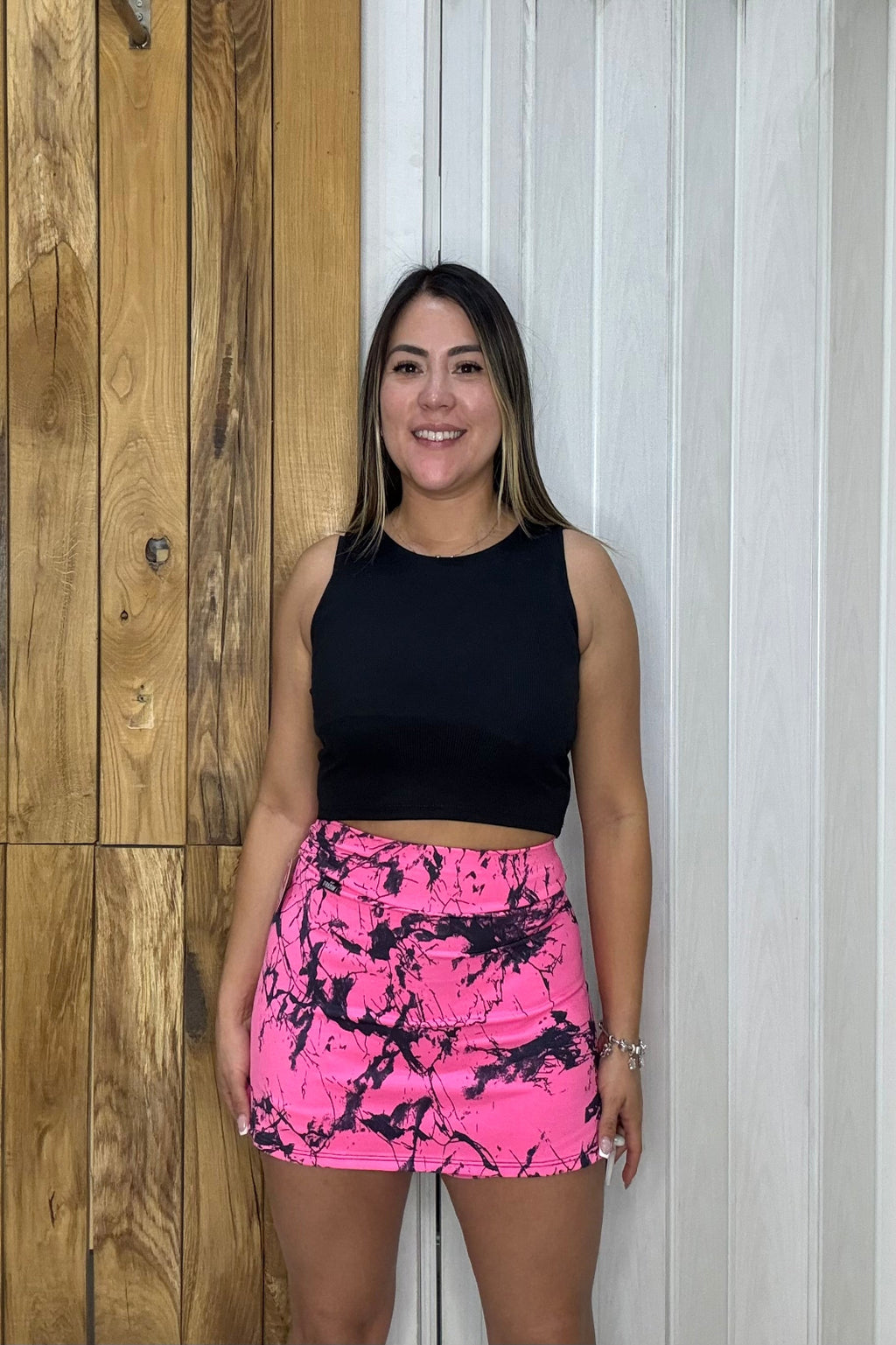 Falda Short Glow Fit - 0100