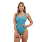Traje de baño Marbella- Celeste Oscuro