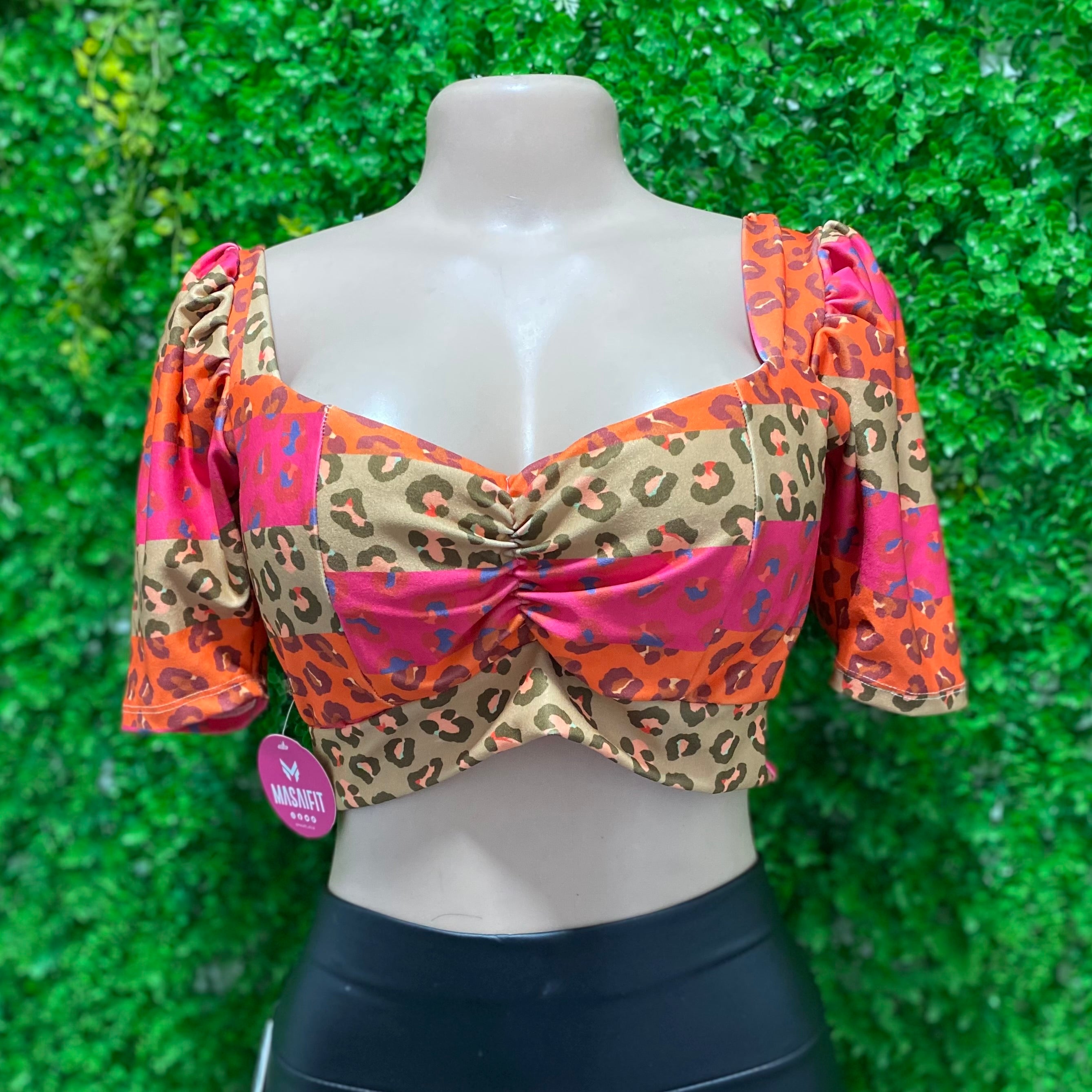 Croptop Bruna estampado