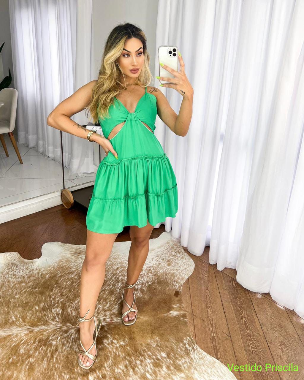 VESTIDO PRISCILA VERDE
