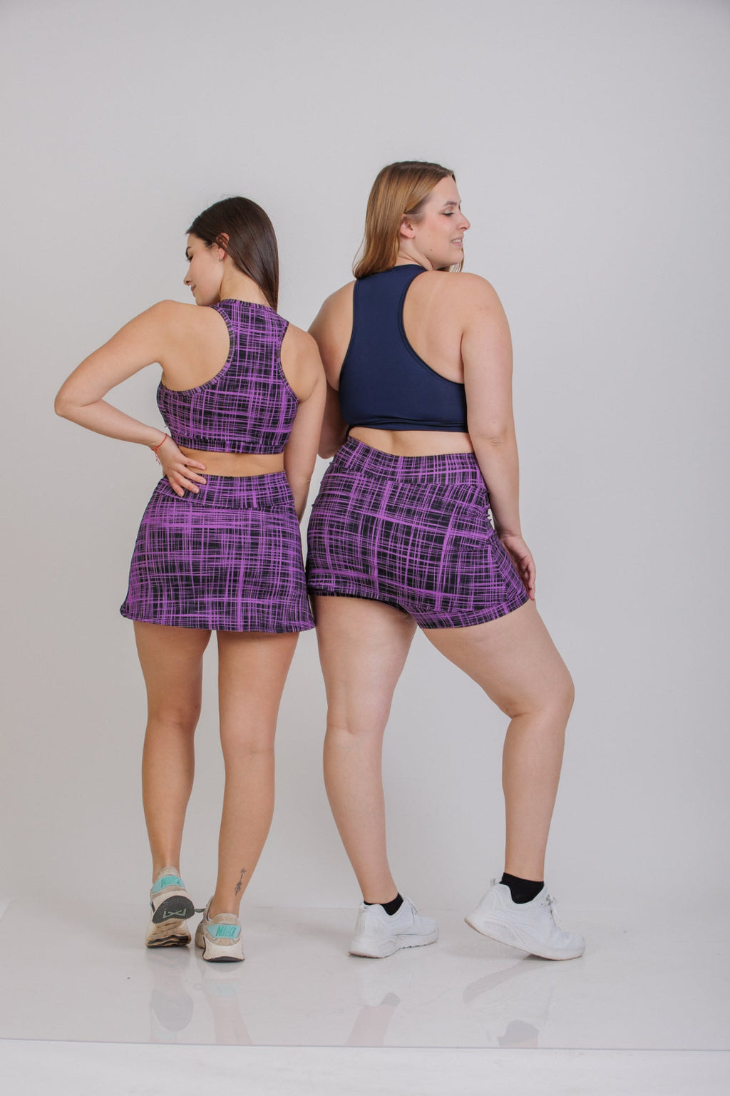 Falda Short L y XL -Coquette Fit  E030