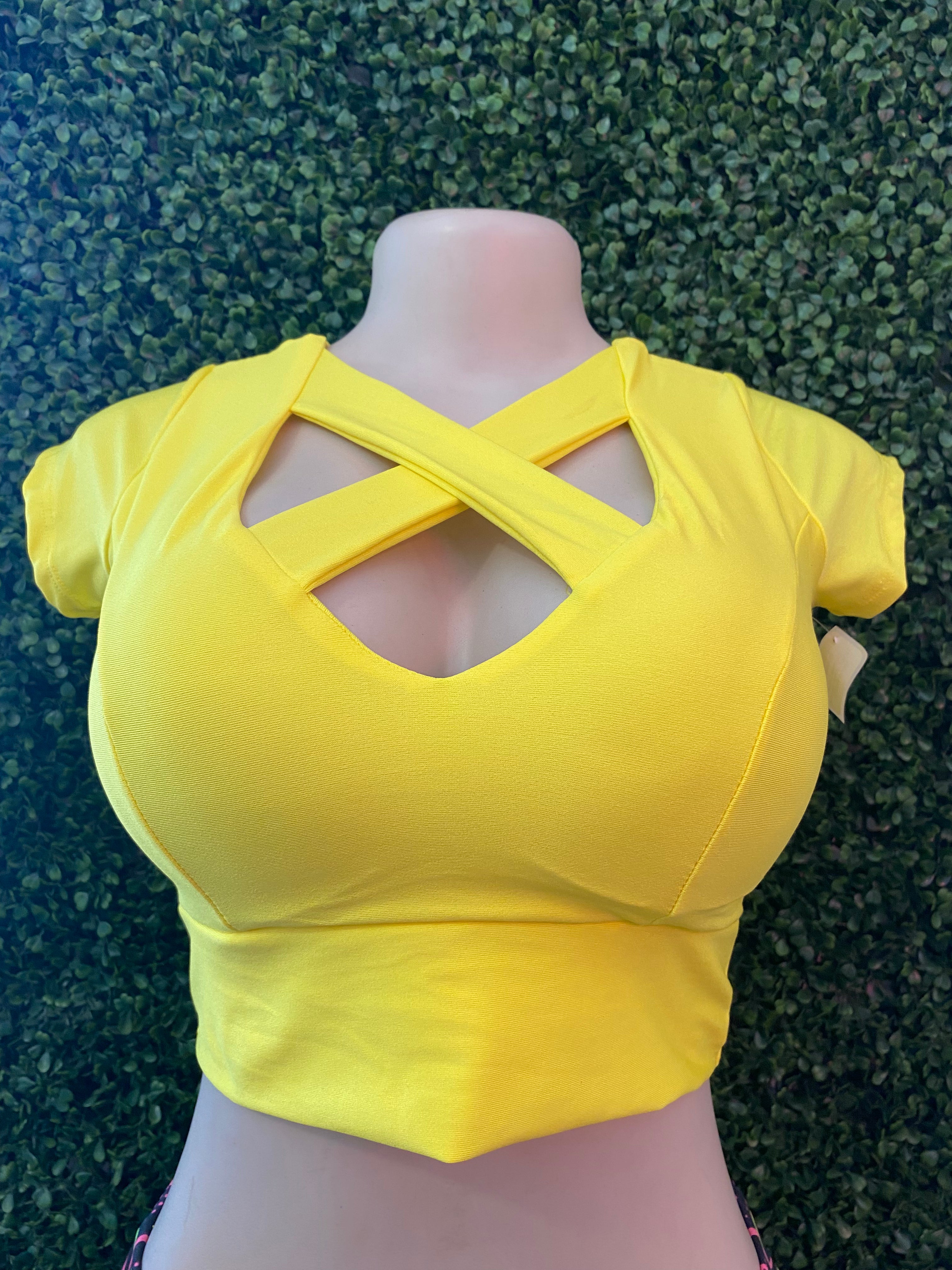 Croptop Amarillo