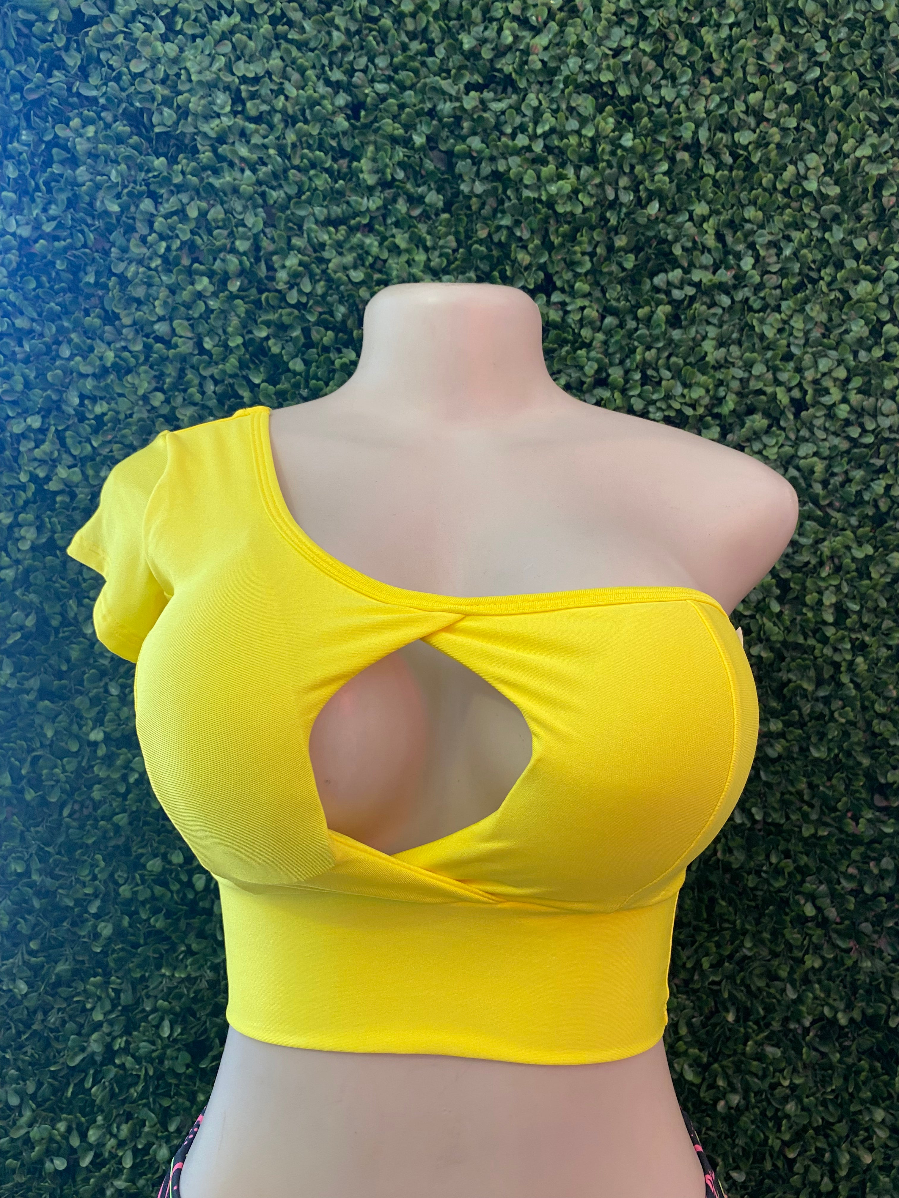 Croptop Amarillo