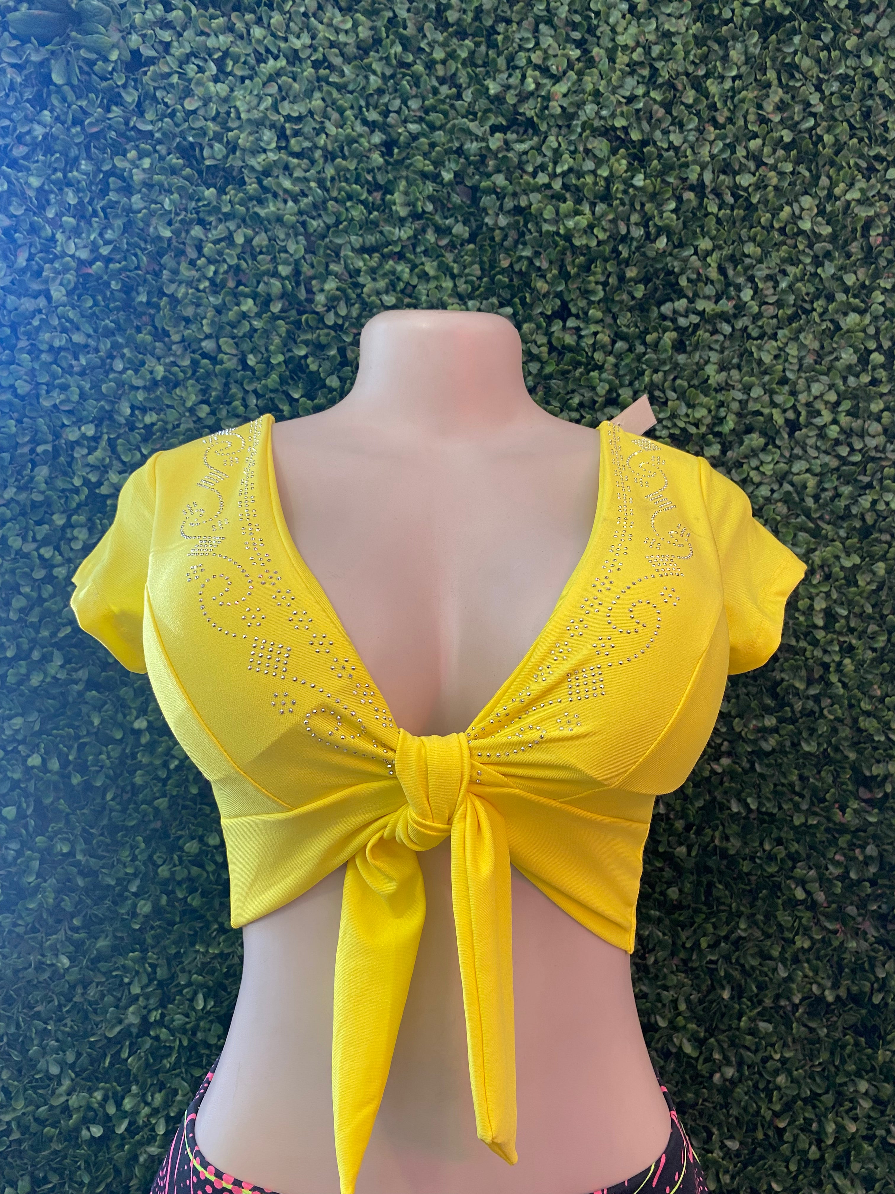 Croptop Amarillo