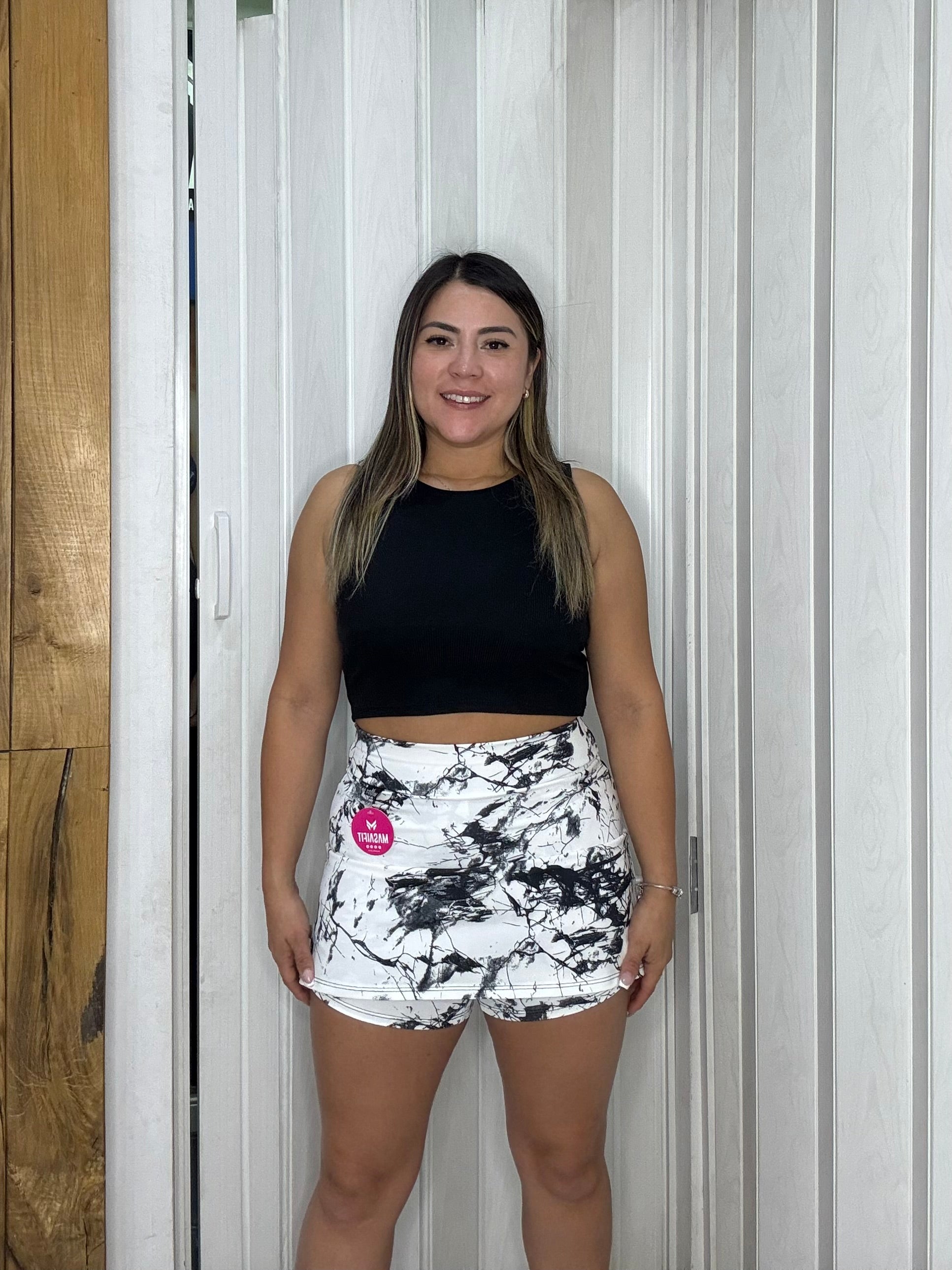 Falda Short Glow Fit
