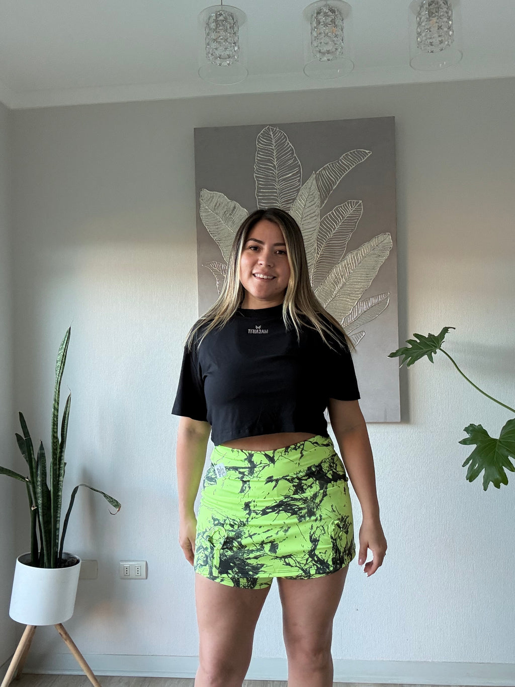 Falda Short Power fit - 0103
