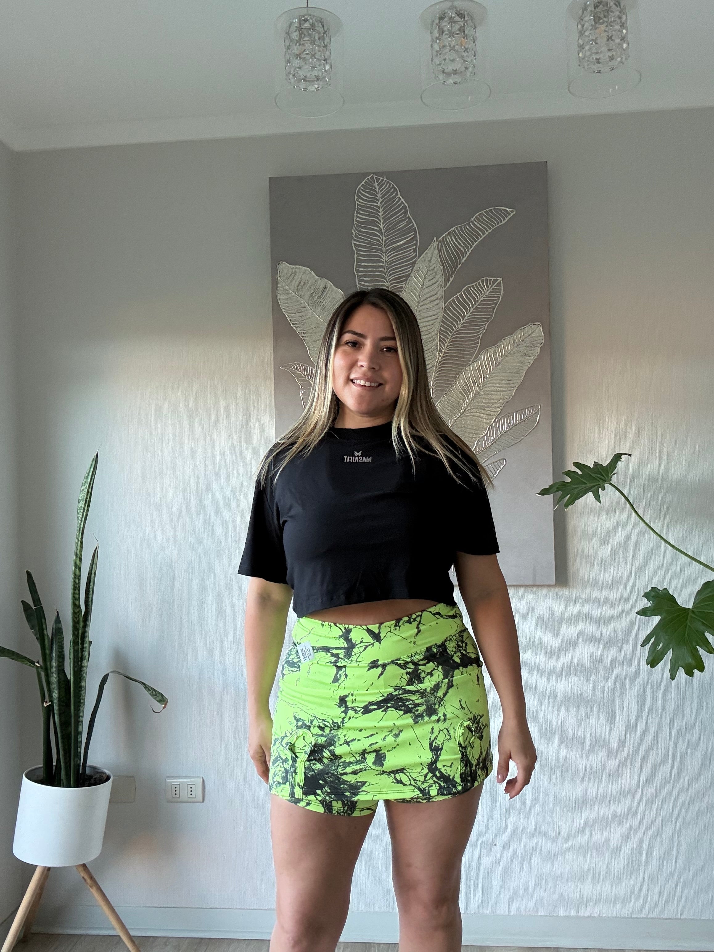 Falda Short Power fit - 0103