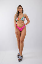 Tanga HAWAI - Fucsia Corte V con Vuelos