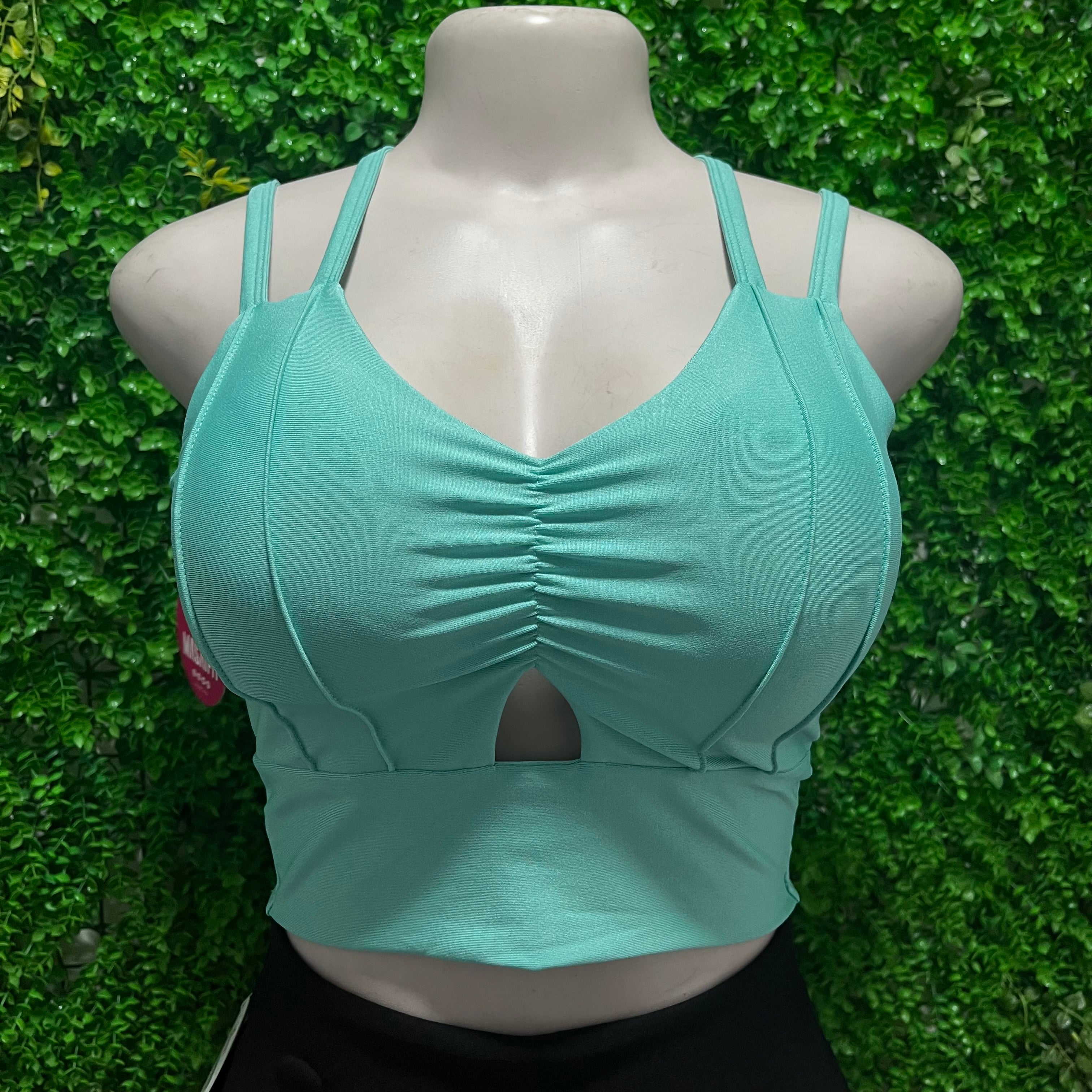 Croptop Turquesa