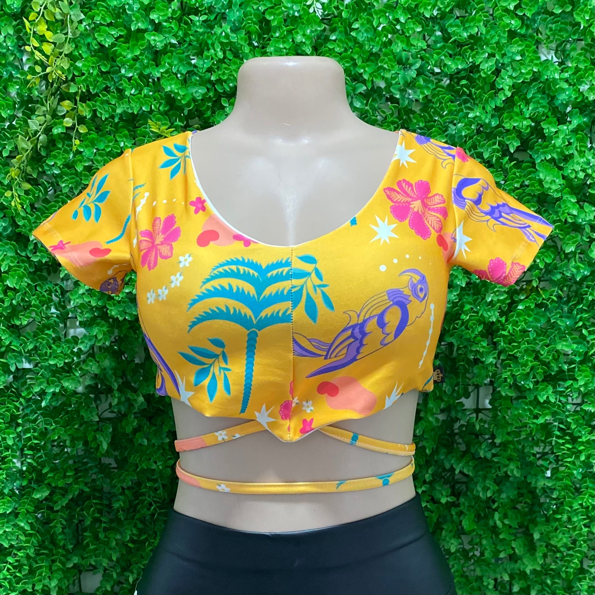 Croptop Sofia estampado