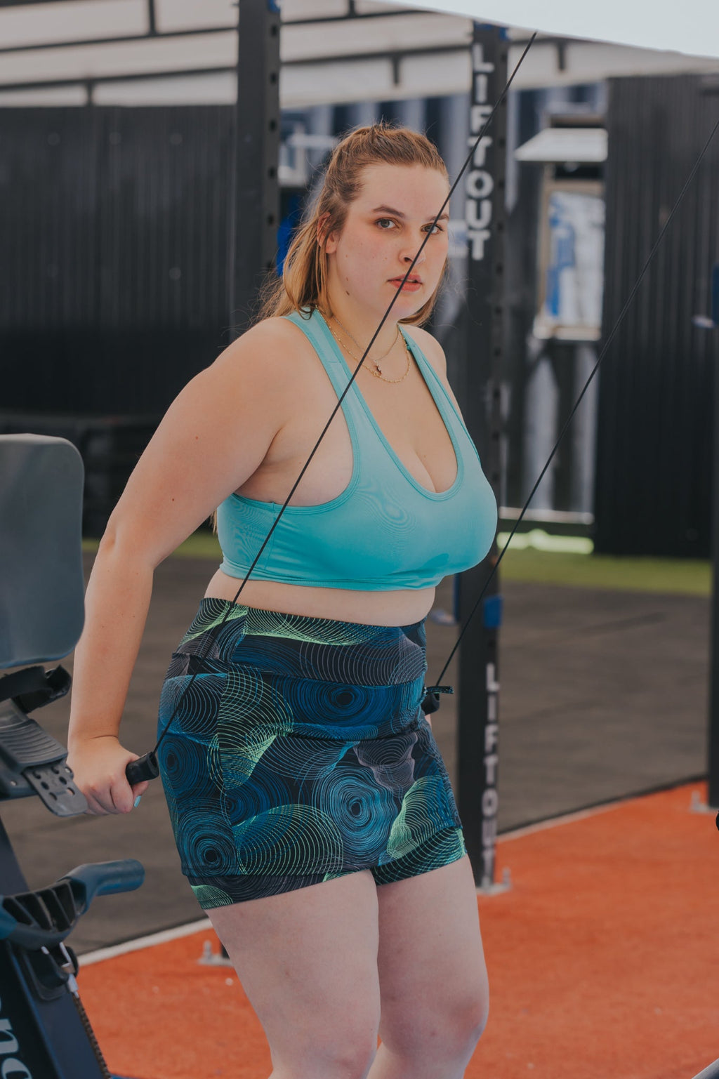 Falda Short L y XL - Coquette Fit 088