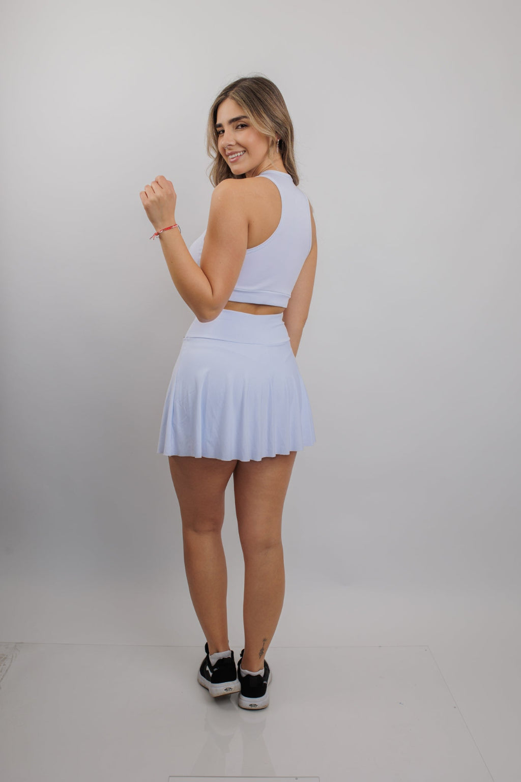 Falda Short XL - Move Fit Blanca