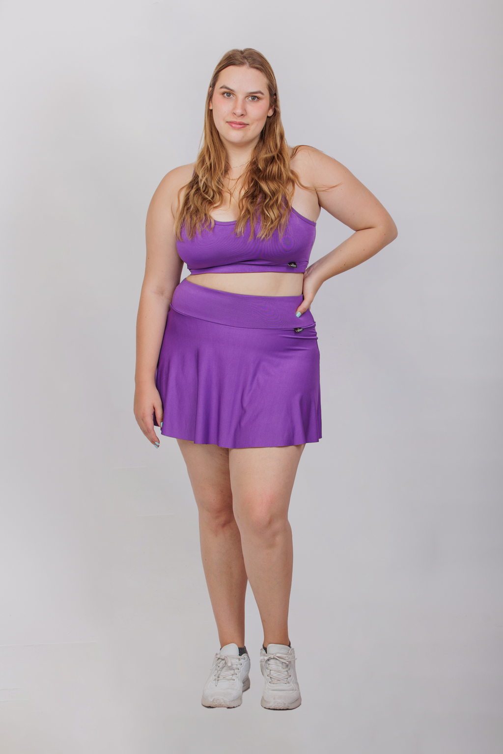 Falda Short Move Fit Morada