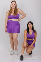 Falda Short Move Fit Morada