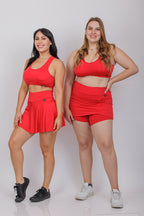 Falda Short Move Fit Roja