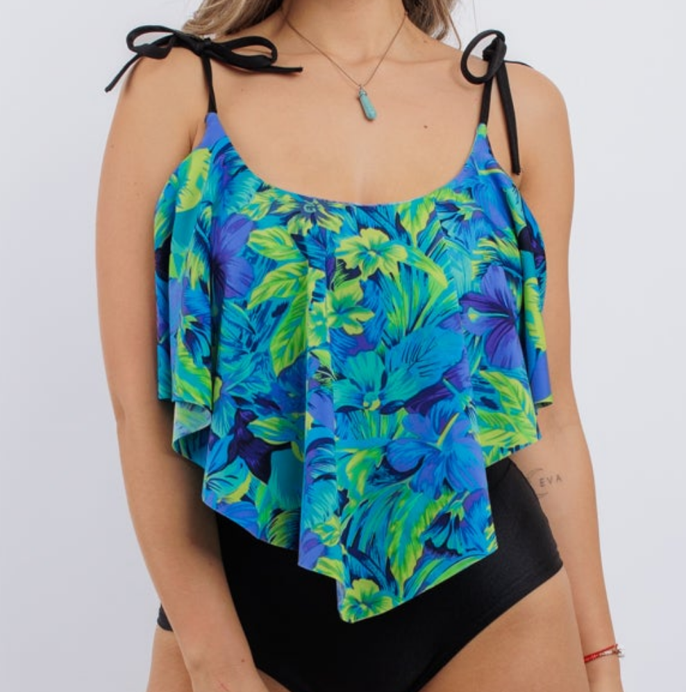 Bikini AMAPOLA BN027- Verde Modelo Nacional