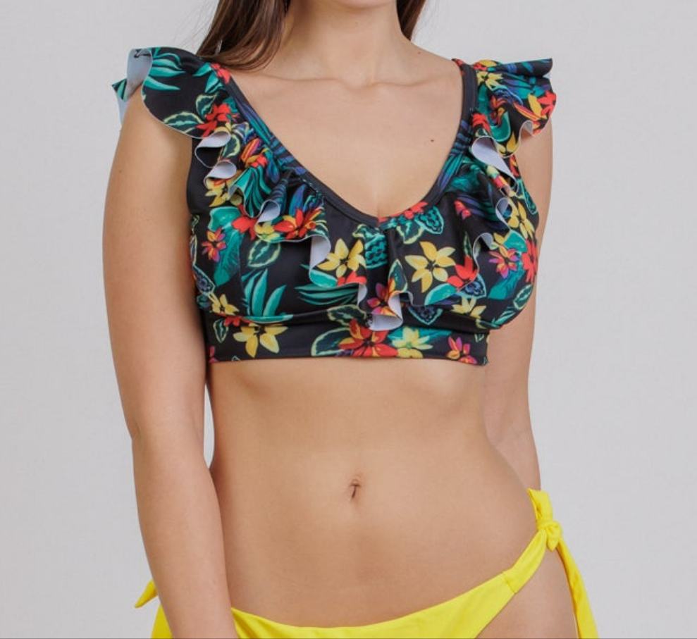 Bikini ALMA BN037 - Corte V y vuelos