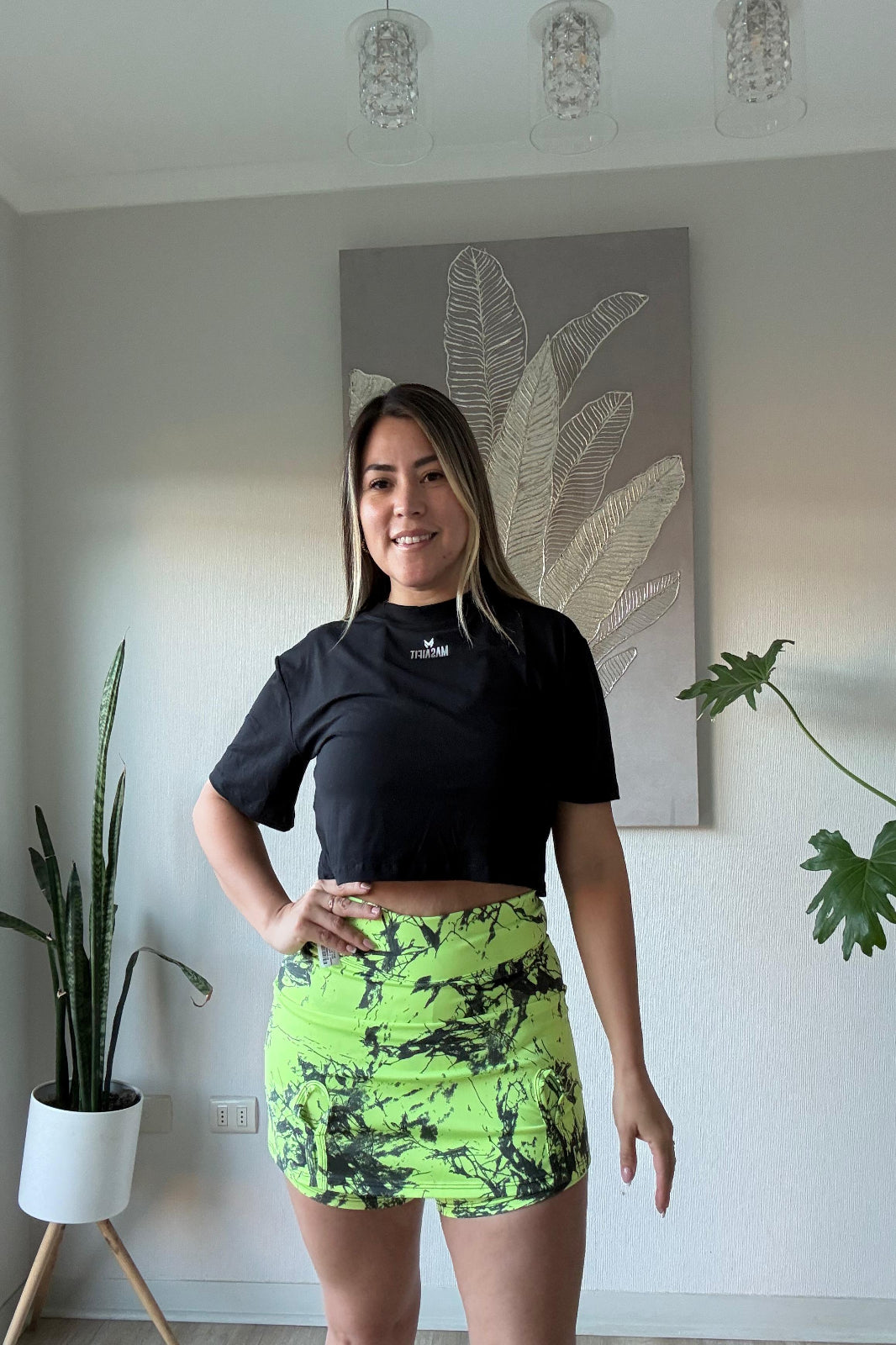 Falda Short Power fit - 0103