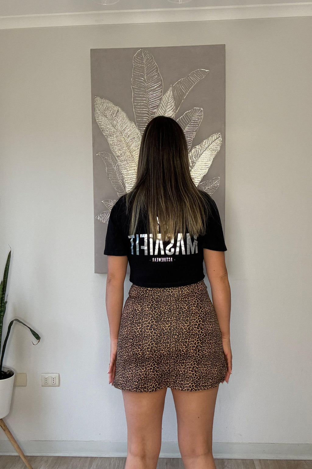 Falda Short Glow Fit - 0005