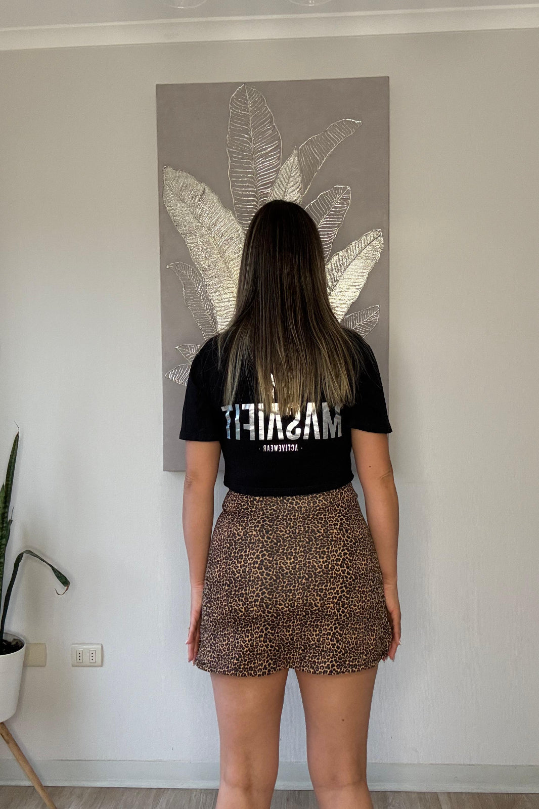 Falda Short Glow Fit - 0005