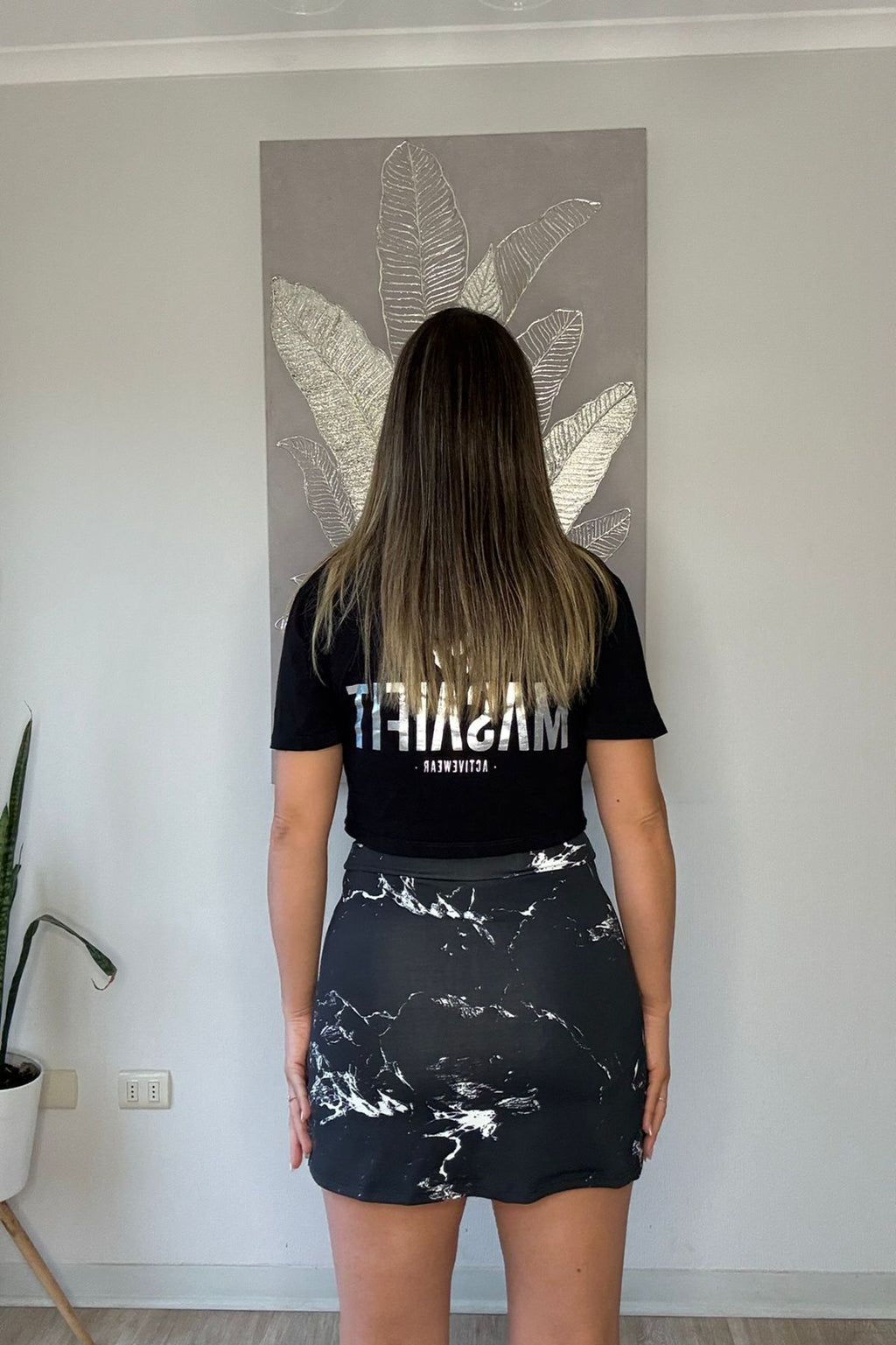 Falda Short Glow Fit - 046