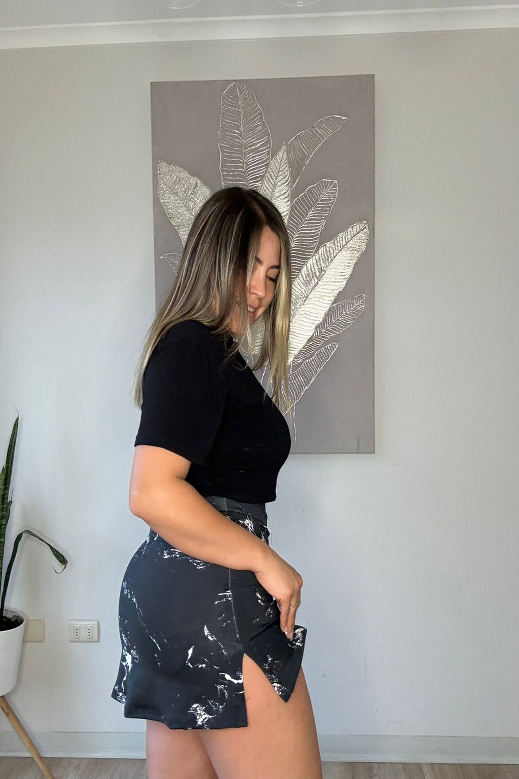 Falda Short Glow Fit - 046