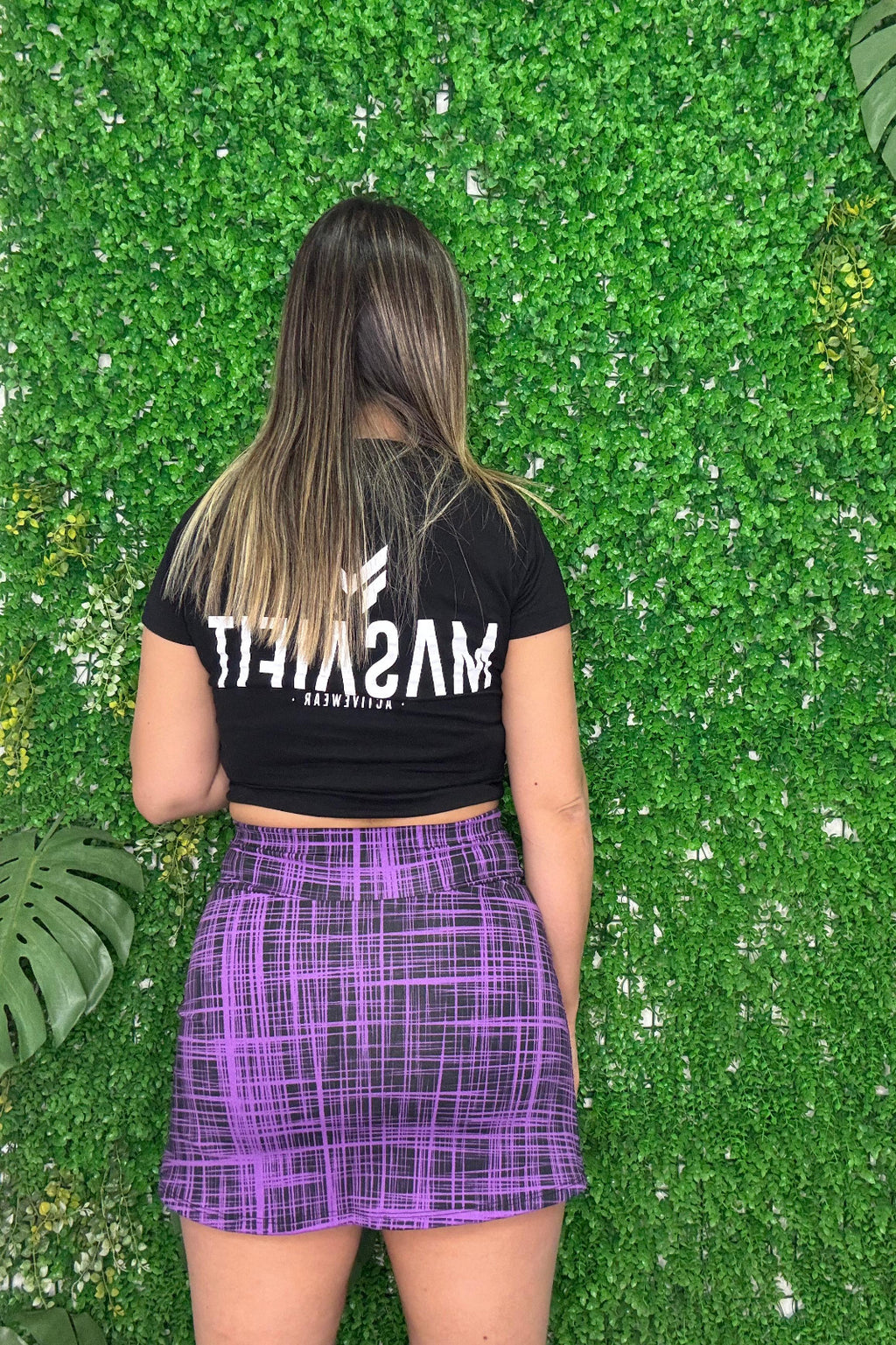 Falda Short L y XL -Coquette Fit  E030