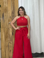 Conjunto Camila Rojo