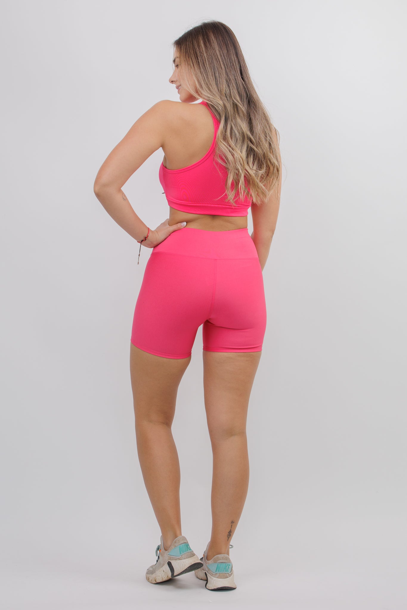 Short Suplex Brasil Tiro Alto Fucsia