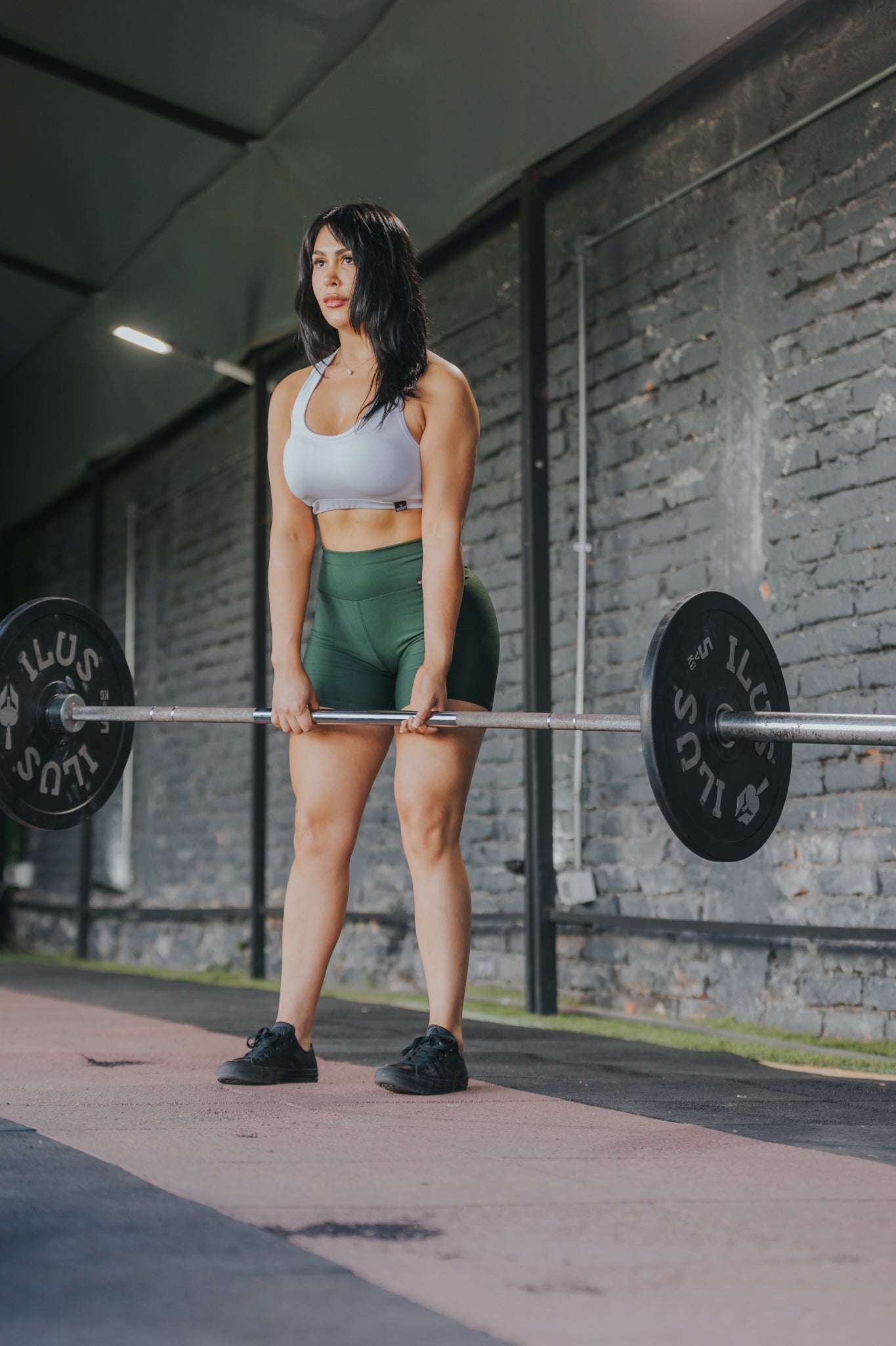 Short Verde Musgo - Suplex Brasil Tiro Alto