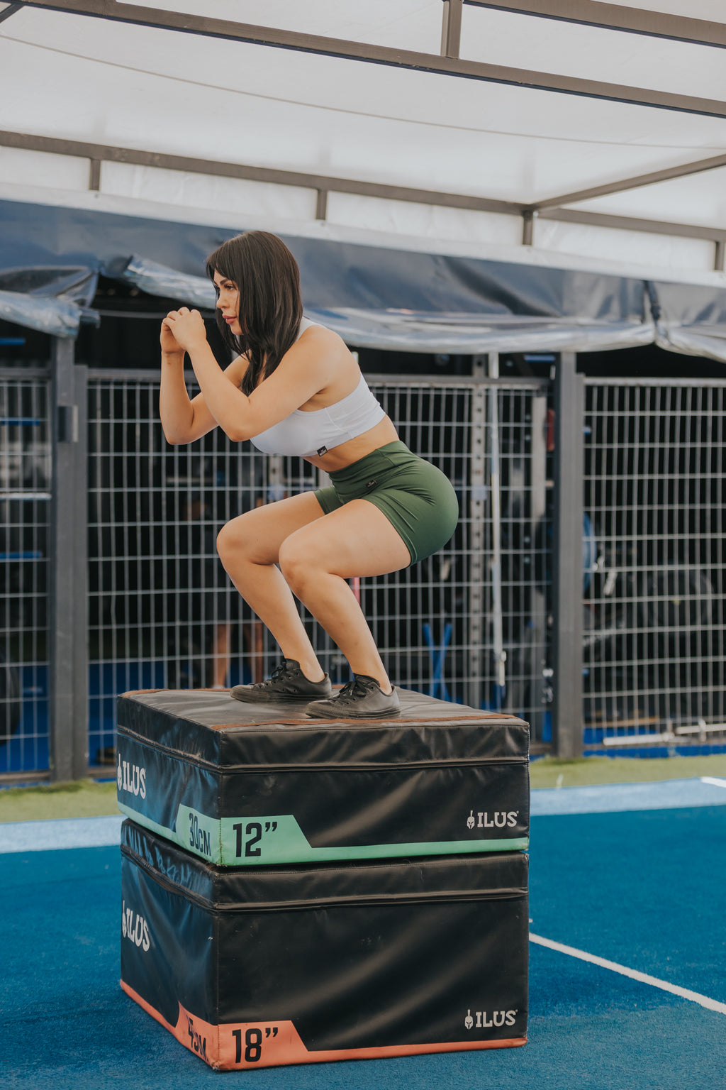 Short Verde Musgo - Suplex Brasil Tiro Alto