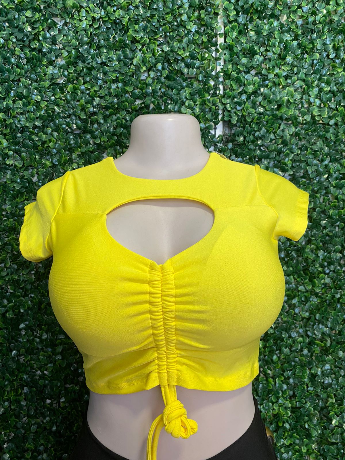 Croptop Amarillo